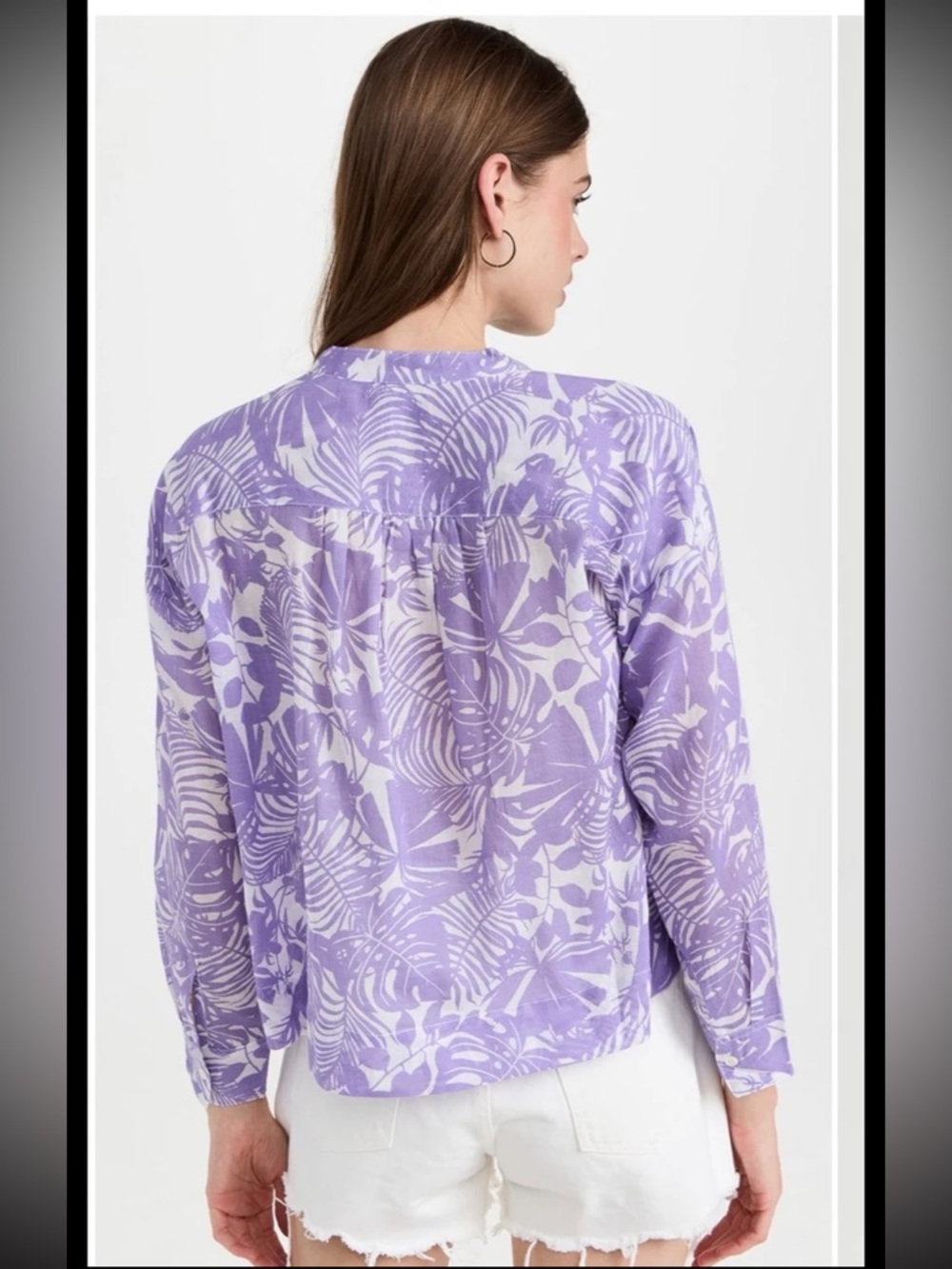 SUNDRY Palm Beach Henley in Bright Orchid size 1 or US Small - Picture 7 of 12